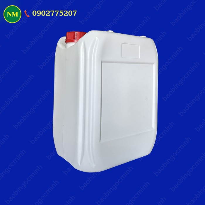 can nhựa 20 lít trắng